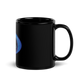 ZERO POINT RESEARCH | Black Glossy Mug